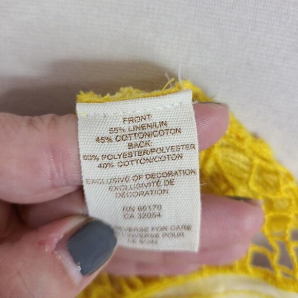 Free People Embellished‎ Knit Lace Tank Small - Picture 7 of 7